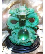 HALLOWEEN JADEITE DRAGON AND CRYSTAL BALL 100  DRAGON EYES HIGH MAGICK S... - €600,90 EUR HALLOWEEN JADEITE DRAGON AND CRYSTAL BALL 100  DRAGON EYES HIGH MAGICK S... - €600,90 EUR