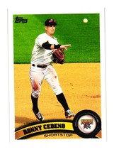 2011 Topps Baseball Card Ronny Cedeno 162 Pittsburgh Pirates Shortstop - £2.34 GBP