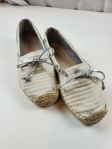 Womens Sperry Top-Slide Seacoast Canvas, Burlap Textured shoes size 8 - £15.26 GBP