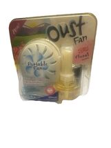 Oust Portable Fan - Floral Scent New/Old Stock - Sealed Original 2004 SC... - $14.76