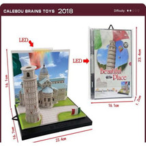 Leaning Tower of Pisa Italy 3D Diorama World Famous Architecture Display DIY - £7.87 GBP