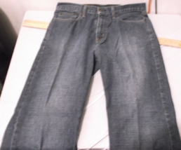 POLO JEANS RALPH LAUREN DARK BLUE FADED WASH JEANS MENS DENIM PANTS 31X32 - $19.00