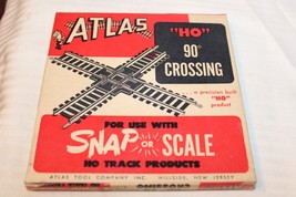 HO Scale Atlas, Code 100 Brass 90 Degree Crossing #41 BNOS Vintage - £19.66 GBP