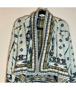 Sweater Cardigan Freeway, Small, Aztec Design Open Kimono - $30.90