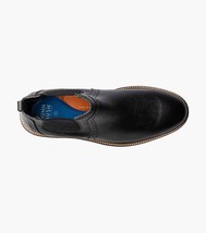 Nunn Bush Otis II Plain Toe Chelsea Boot Black Tumbled Leather 85091-007 image 6