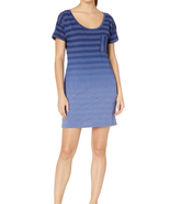 Columbia Women&#39;s Beach Bound Tee Dress, Bluebell/Stripe, Small - $26.79 CAD