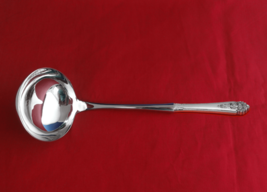 Queens Lace by International Sterling Silver Soup Ladle HHWS Custom Made 10 1/2&quot; - £62.28 GBP