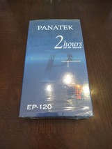Panatek EP-120 Premium Grade VHS Tape, New, Sealed (G2) - $10.77