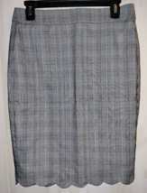 New Womens Elle Black Plaid Pull On Skirt Size S - £22.32 GBP