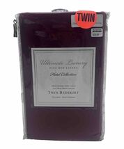 Ultimate Luxury Hotel Collection Twin Bedskirt  Tailored SplitCorners Re... - $18.99