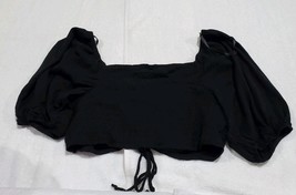 Women's  XL Puff Short Sleeve Woven Top - Wild Fable image 4