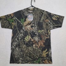 Mossy Oak mens Camo T Shirt Large Short Sleeve Casual Camouflage - £15.17 GBP