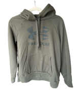 Under Armour Unisex Olive Colored Freedom Hoodie Sweatshirt Size M - $20.29 CAD
