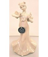 Valentino Collection Hand Crafted Lady Figurine Sculpture Taiwan 8&quot; Tall - $54.50 CAD