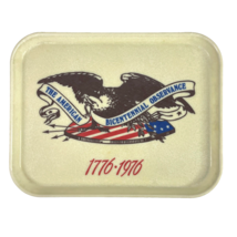 The American Bicentennial Observance Vintage Serving Tray Cambro Camtray 1976 - £34.03 GBP