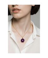 Michael Michaud Petunia 16" Adj. Single-Flower Pendant - $75.24