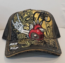 2009 Rock Gone Wild Cap / Leather / Embroidery, The Festival That Never ... - £30.76 GBP