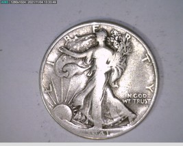 1941 Walking Liberty Half Dollar ( 42-363 4m3) - £12.82 GBP