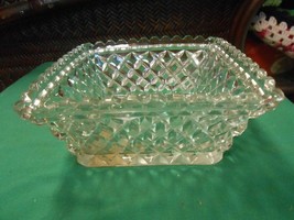 Great Cubist Design Clear Crystal Serving DISH - $12.46