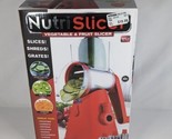 Nutrislicer 3-in 1 Kitchen Countertop Rotary Cheese Grater with Handle &amp;... - £13.36 GBP