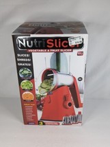 Nutrislicer 3-in 1 Kitchen Countertop Rotary Cheese Grater with Handle &amp;... - $16.99