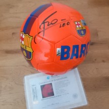 Lionel Messi Autographed Barcelona Soccer Ball - COA - £271.05 GBP