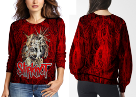 Slipknot Unique Full Print Sweatshirt For Women - £23.59 GBP