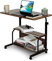 Laptop Desk Adjustable Desk Small Standing Desk Home Office Desks for Small - £59.31 GBP