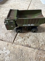 Vintage Ertl US Army hydraulic mover dump truck 110-0002 Dyersville Towa... - $9.49