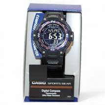 Casio SGW100-2B Digital Compass Watch W/ Thermometer Twin Sensor 200M WR... - $59.99