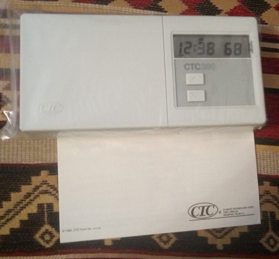 CTC300 Programmable Thermostat 43300 For Low Voltage Systems(Not for Heat Pumps) Item image 2