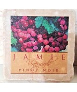 Simply Marbleous Vino Marble Coasters 4&quot; Square Set of 6 Vinyard Theme - $19.22 CAD