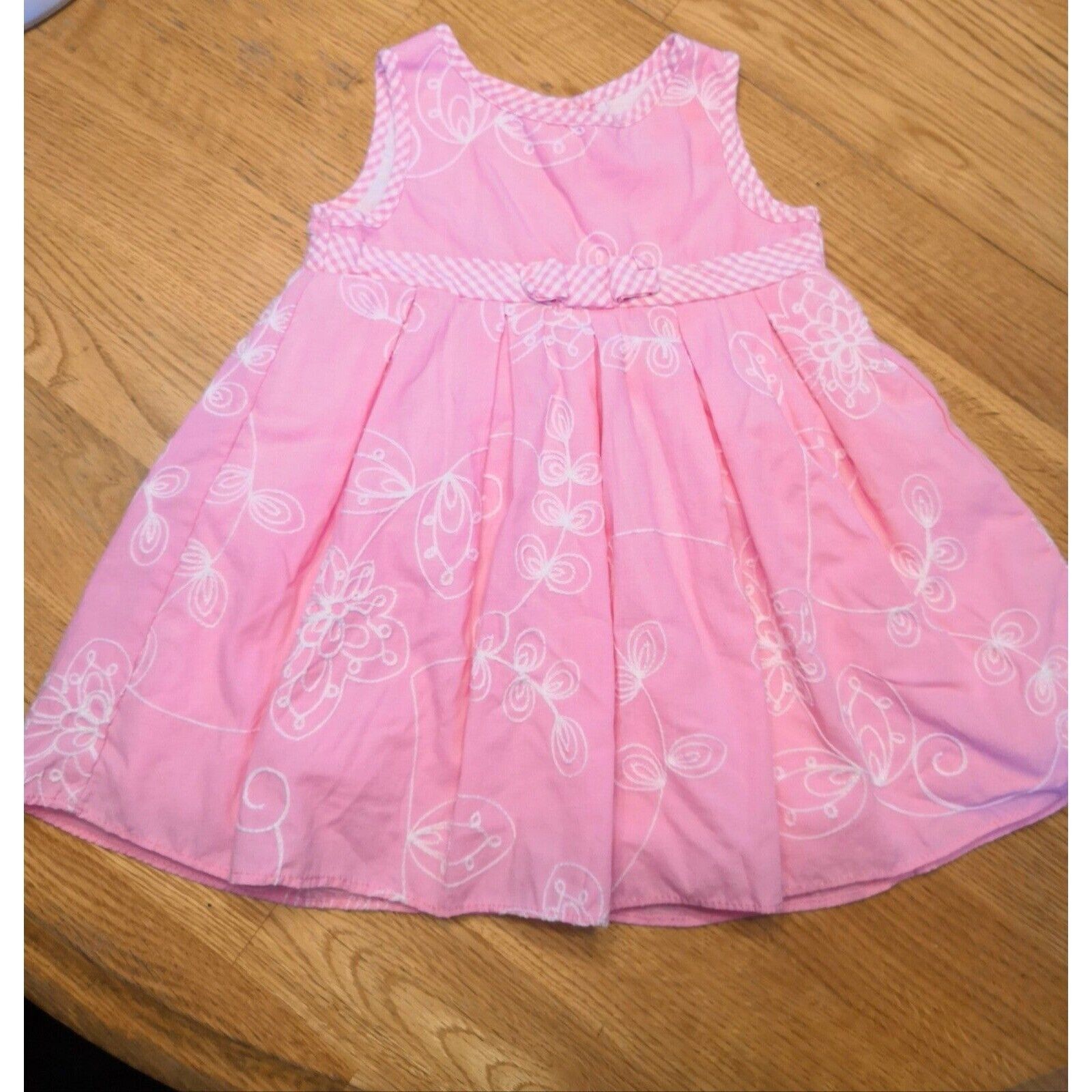 Pink baby dress size 12 months George brand - $10.89