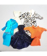 Handmade Sewn and Crocheted Barbie Clothes - Seven Pieces Outfits (E) - $20.98