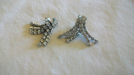 ANTIQUE VINTAGE RHINESTONE EARRINGS - $28.50