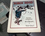 Rare Antique 1910 Collectible Sheet Music: Robin Hood - Intermezzo by R.... - £6.98 GBP