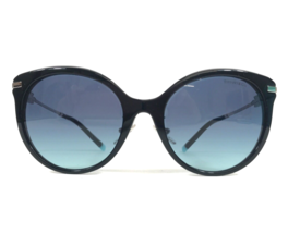 Tiffany &amp; Co. Sunglasses TF4189-B-F 8001/9S Black Silver Frames w/ Blue ... - £164.08 GBP