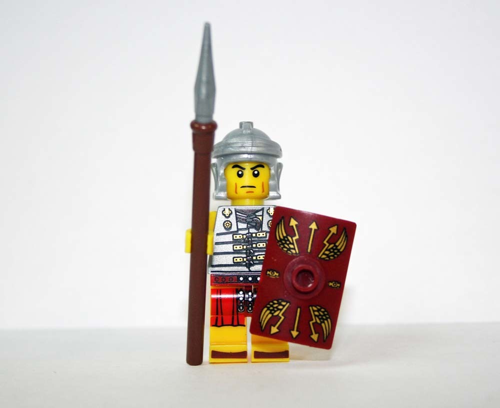 Roman Legionary Soldier V2 Custom Minifigures - $8.12