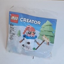 LEGO 30645 Snowman Polybag 78 Pcs Christmas Holiday Theme New Sealed - £8.68 GBP