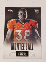 Montee Ball Denver Broncos 2013 Panini HRX Rookie Card #3 - £0.78 GBP