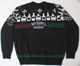 Jack Daniels Bonded Gentleman Jack Knit Holiday Sweater Men&#39;s Size XL - $32.73