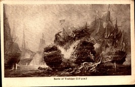 Auguste Ballin Battle Of Trafalgar 2.15 Pm 1805 -DIVIDED Back POSTCARD-BK60 - £4.74 GBP