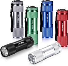 Wdtpro LED Mini Flashlights, Super Bright Flashlight with Lanyard, Assor... - £18.11 GBP