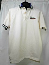 Pine Island Shirtmakers Men Size L Beige Polo Shirt &quot;THE CHARLOTTE GROUP... - $23.99