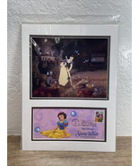 Disney Snow White and the Seven Dwarfs Stamp Art &amp; Envelope USPS Cleanin... - €17,19 EUR