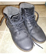 Doc Martens Maelly Air-Wair Women&#39;s Size 11 Black Leather Ankle Boots Dr... - $44.55
