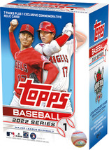 2022 MLB Topps Series 1 Baseball Blaster Box- 7 Packs Factory Sealed- 14 CPP- Wa - $39.95