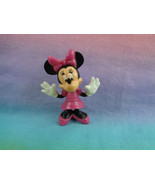 Disney Minnie Mouse Figure Pink Dress - as is scraped - £1.51 GBP