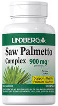 Saw Palmetto Extract 900mg Prostate Urinary Tract Health 100 Capsules Lindberg - £11.39 GBP