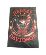 Harley Davidson Motorcycles 2009 Small Garden Yard Flag 17x12 Eagle Bar ... - £17.15 GBP